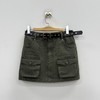 NC配皮带双口袋工装短半裙60120（绿）夏季 162011630321 商品缩略图0