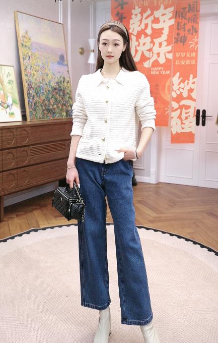 （小个子必入的神裤）火桐hooton 2026春季新款九分直筒裤 商品图0