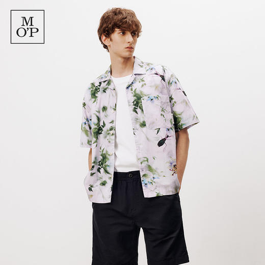 Marc O'Polo/MOP【沈腾同款】夏季新款艺术家联名短袖衬衫男女款 商品图4