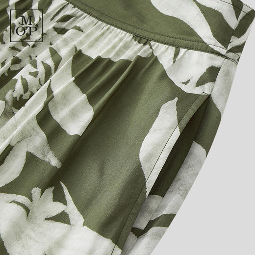 Marc O'Polo/MOP夏季新款好看气质搭配设计感印花长半裙女半身裙 商品图3