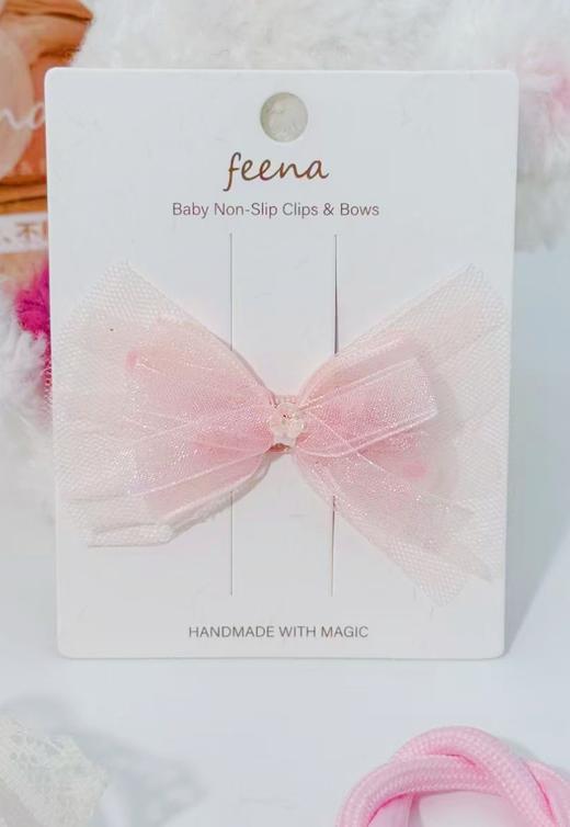 【店庆提前购】哈瑞咪多样屋 feena 儿童蝴蝶发夹 活动价：38元 商品图6