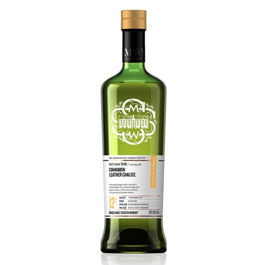 【SMWS】  78.93  肉桂皮质圣餐杯 12年 单一麦芽 威士忌 商品图3