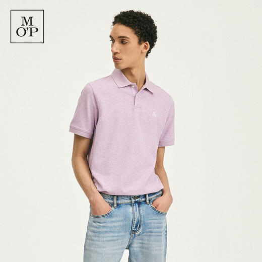Marc O'Polo/MOP夏季新款高级商务休闲上衣多色质感短袖POLO衫男 商品图3