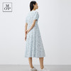 【大乐gogo严选】MOP夏季新款时尚纯棉V领薄荷曼波收腰气质连衣裙 商品缩略图3