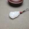 新疆和田玉且末料羊脂玉立体小佛公 312-10 商品缩略图4