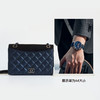 【95新】CHANEL香奈儿蓝黑拼色ballerine链条包单肩包女士050326NJS16 商品缩略图10