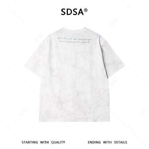 26T146SDSA男装2026新款高贵轻奢时尚简约彩色波点印花圆领短袖T恤百搭 商品图4