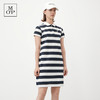 Marc O'Polo/MOP夏季新款好看品牌经典设计条纹收腰POLO连衣裙女 商品缩略图1