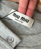 Miu 2026早春撞色亨利领Tee恤031601 商品缩略图9