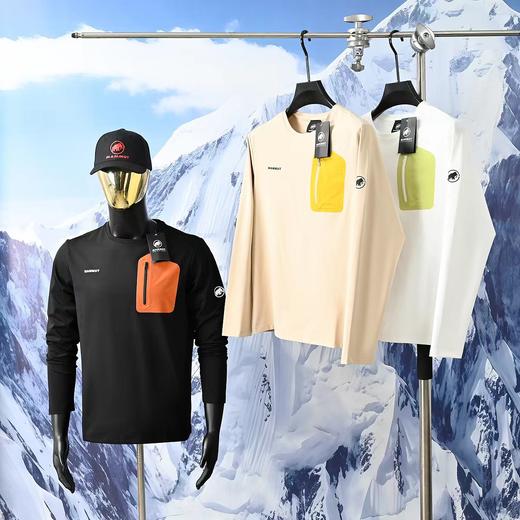 F031622春季新款修身户外速干长袖干爽轻盈日常百搭T恤 商品图0