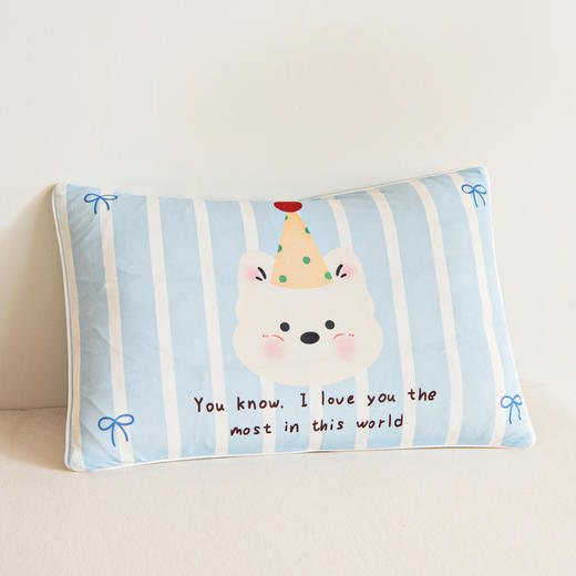 小象咘叮 A类凉感幼儿园夏凉被两件套-萌趣系列 7色可选 宝宝午睡薄被子儿童空调被夏被 商品图6