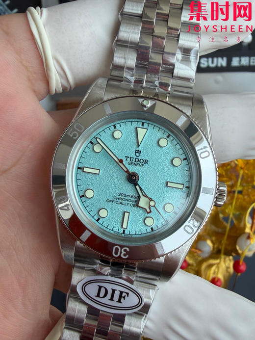 DIF帝舵 TUDOR 碧湾54型M79000N系列 蒂芙尼蓝 五珠带 男士腕表 表径37mm 小手腕福音 商品图1