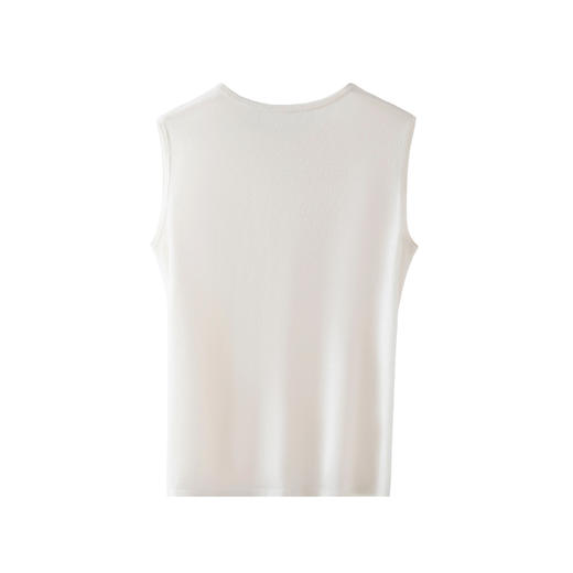 交叉收腰~绑带交叉设计高级感无袖背心上衣 商品图1