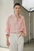 F0316102亚麻三文鱼粉衬衫早春新款高阶通勤衬衫上衣 商品缩略图14