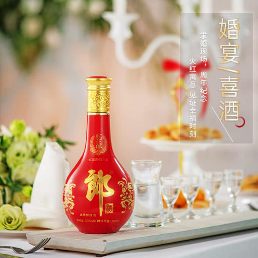 【出口版】郎酒 红花郎 十五 500ml 商品图1