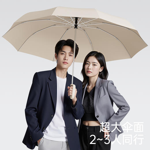 ZUODU左都 环扣全自动 超宽绑带免折叠 专用防风 雨伞 商品图4
