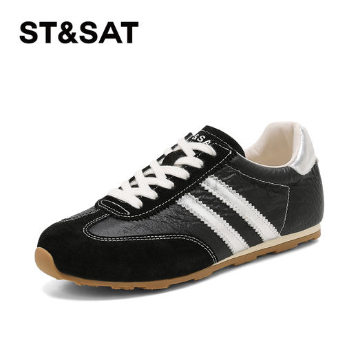 星期六26春新款时尚拼接舒适平底德训鞋SSE1112CML 商品图10