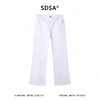 SDSA男装2026新款高贵轻奢美式复古弹力碳磨微喇休闲裤百搭时尚 商品缩略图0