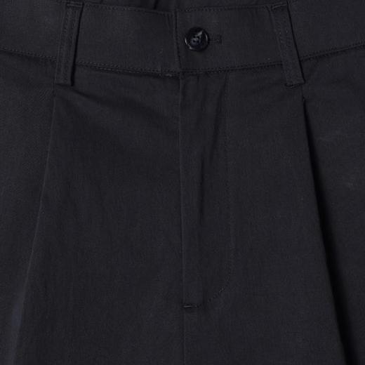 SDSA男装2026新款高贵轻奢时尚简约纯色褶皱直筒休闲裤百搭宽松 商品图1