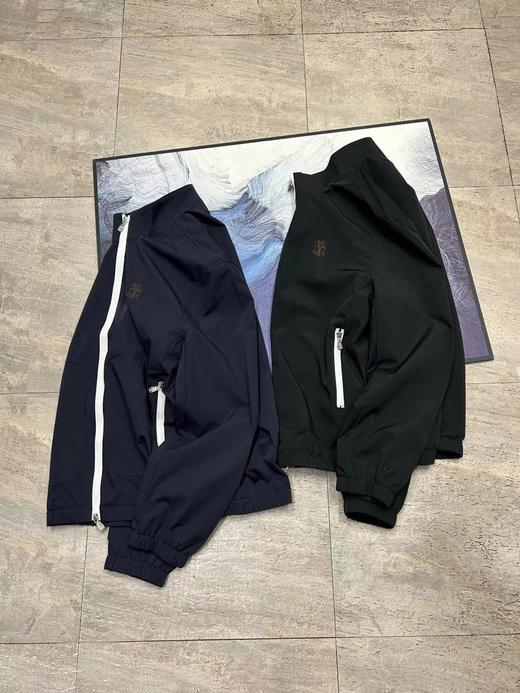 F031693新品男士老钱风立领刺绣休闲夹克外套 商品图3