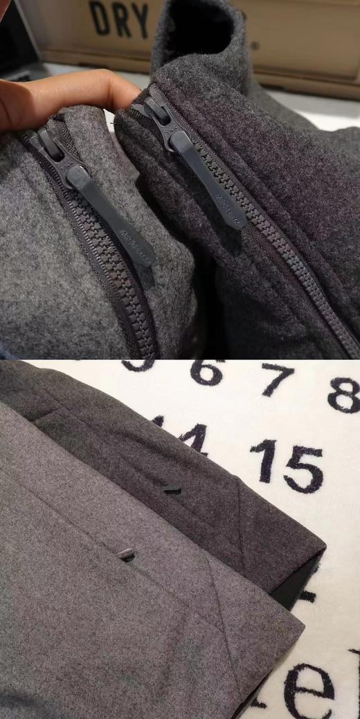 F0316113羊毛加厚保暖型刺绣logo软壳外套男女同款 商品图4