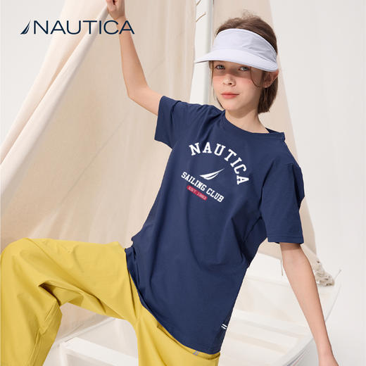 NAUTICA诺帝卡 针织短袖T恤 商品图6