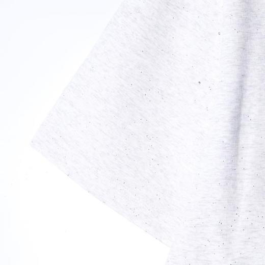 SDSA男装2026新款高贵轻奢简约满天星镶珠子设计圆领短袖T恤百搭 商品图3