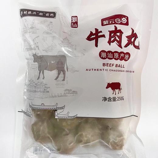 【潮汕帮扶】紫云仓丨牛肉丸 250g/袋 商品图0