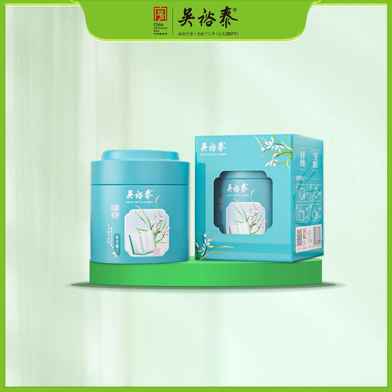 120g罐装花语茶言翠谷幽兰