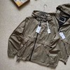 F031652男士卡其纯色连帽轻便户外夹克春秋薄外套风衣防晒服 商品缩略图4