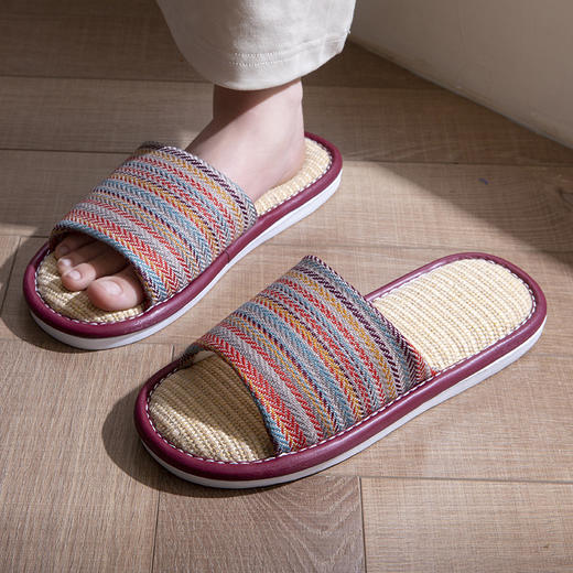 三浦植造日式亚麻拖鞋｜39.9带走两双‼️汗脚救星 透气吸臭！全季可穿❗把波西米亚浪漫穿在脚上～ 商品图5