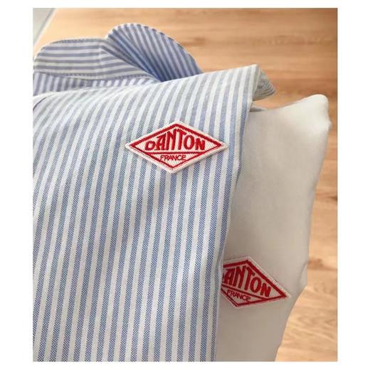 F031688简约日系甜美娃娃领纯色条纹套头短袖衬衣衬衫 商品图3