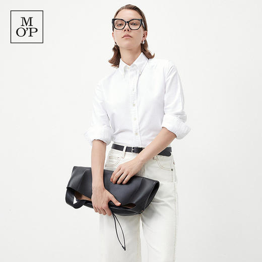 Marc O'Polo/MOP秋季新款好看品牌经典设计修身长袖衬衫女士上衣 商品图4