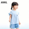 【实体店同款】女童圆领上衣夏季新款安奈儿童装XG621200 商品缩略图1