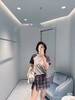 F031685早春学院风氛围感拉满贴布绣撞色半开领开衫短袖 商品缩略图14