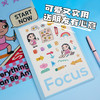趁早rarakiera胶装本可爱卡通B5大号记事本学生作业练习本横线田字格英语本 商品缩略图4