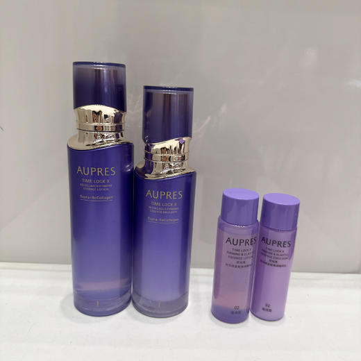 【欧珀莱】B1F 时光锁胶原紧塑精华水150ML+时光锁胶原紧塑精华乳110ML 商品图0