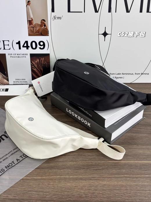 F031682一包2个装2026春季新款防水防划耐磨斜跨单肩腋下包 商品图2