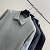 F0316104男士运动休闲通勤百搭半拉链polo长袖上衣 商品缩略图3