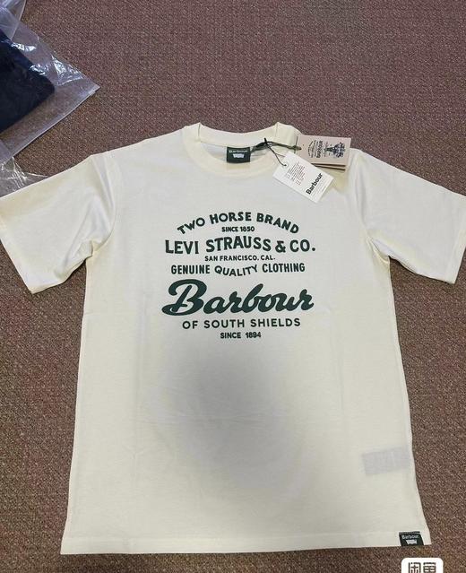 F031641联名款宽松剪裁自带中性松弛感情侣印花T恤上衣 商品图2