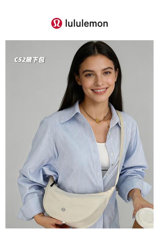 F031682一包2个装2026春季新款防水防划耐磨斜跨单肩腋下包 商品图9