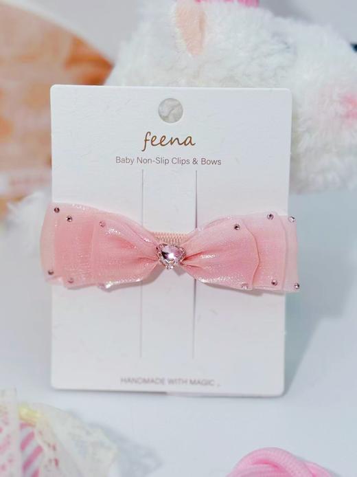 【店庆提前购】哈瑞咪多样屋 feena 儿童蝴蝶发夹 活动价：58-68元 商品图1
