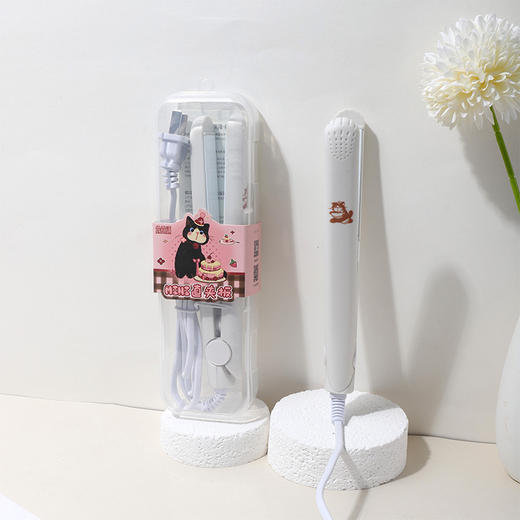 卡通迷你小型功率刘海蓬松不伤发学生女直发器烫发卷发棒神器电夹板-纪念日百货门店同款169449057 商品图2