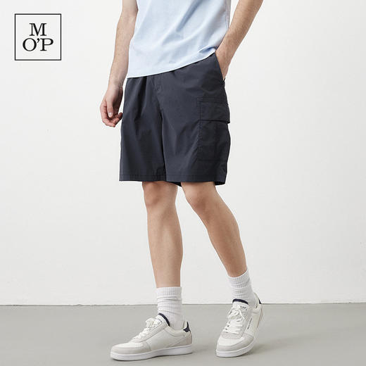 Marc O'Polo/MOP夏季新款高级千鸟格质感舒适吸湿速干休闲短裤男 商品图1