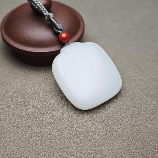 新疆和田玉且末料羊脂玉精品平安牌 312-5 商品图2