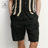 Marc O'Polo/MOP夏季新款休闲亚麻透气工装短裤黑色休闲男五分裤 商品缩略图0