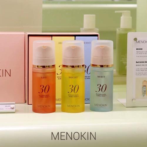 韩国MENOKIN30秒泡沫面膜提亮肤色提拉舒缓修护保湿泡泡面膜涂抹妆前 商品图1
