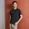 【伊力特/花卉提花】柒牌男士2026夏上新短袖T恤圆领柔软舒适上衣 130T72080 商品缩略图1