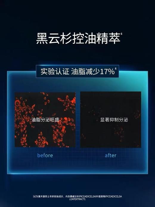 溪木源男士控油沁爽精华水120ml裸瓶效期26年6月 商品图4