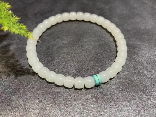 【御珠宫坊】羊脂白玉手串 商品图1